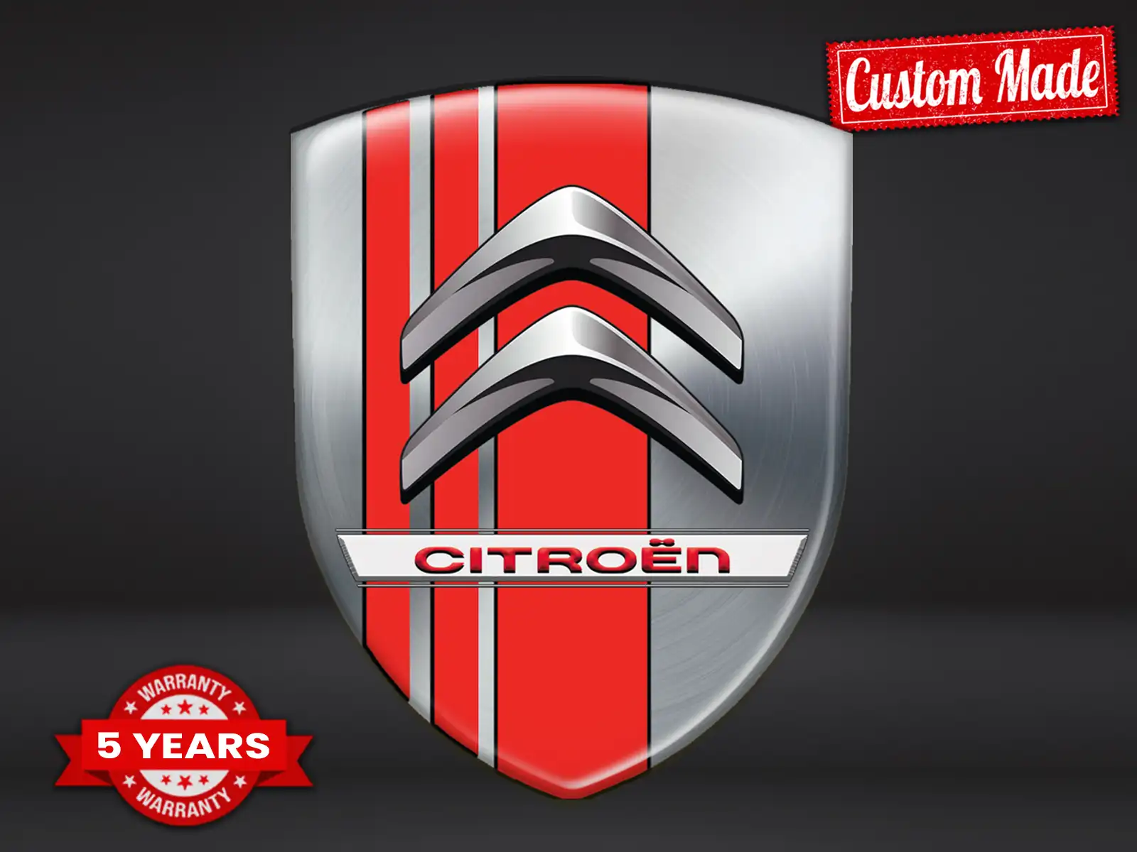 Citroen Pegatinas Traseras Carreras Auto Lujo Personalizable